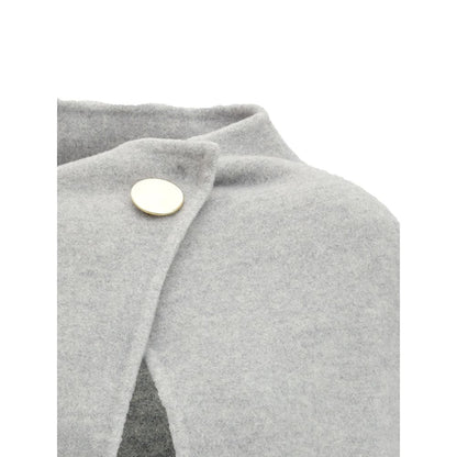 Darkpark Oversized Coat in Melange Cashmere Wool