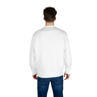 Armani Exchange Cream Cotton Sweatshirt