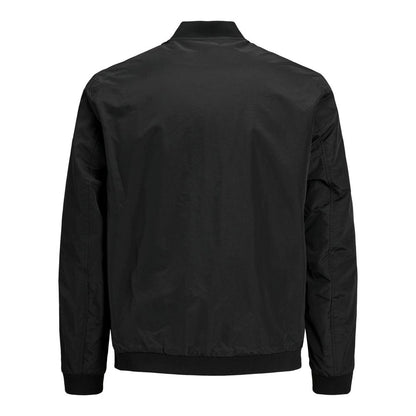 Jack Jones Black Polyester Jackets & Coat