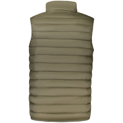 Cavalli Class Green Polyester Men Jacket