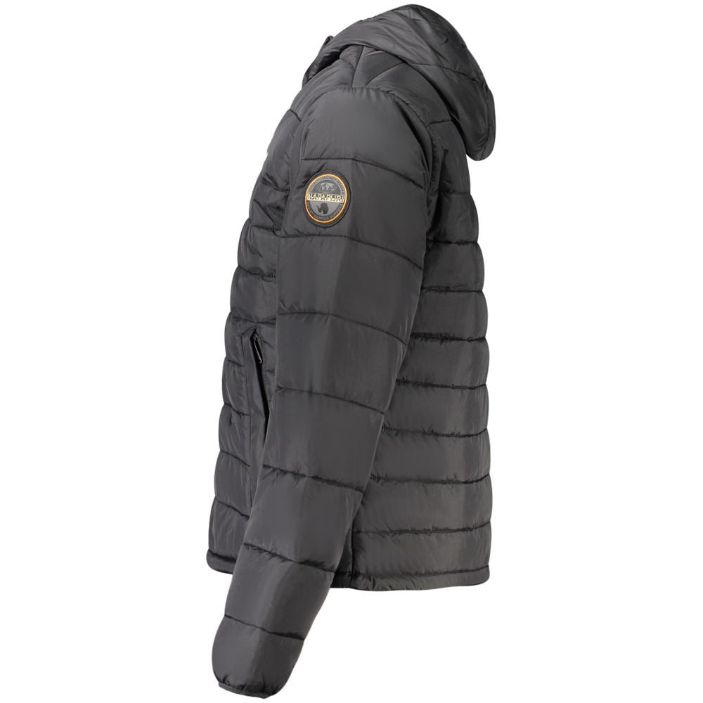 Napapijri Black Polyamide Men Jacket