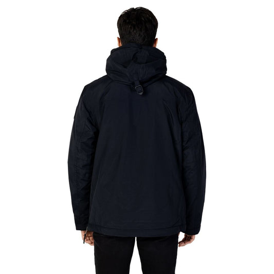 Napapijri Black Polyester Jackets & Coat