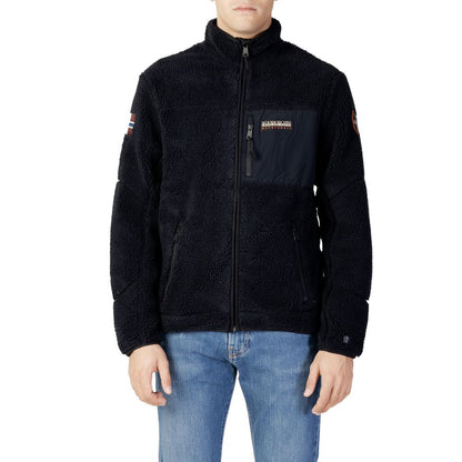 Napapijri Black Polyester Sweatshirt