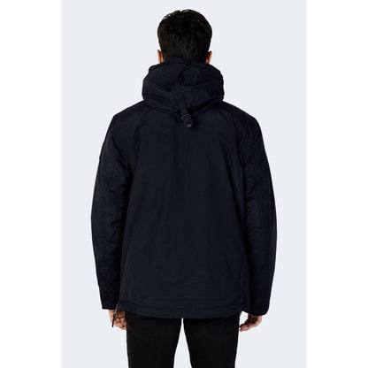 Napapijri Black Polyester Jackets & Coat