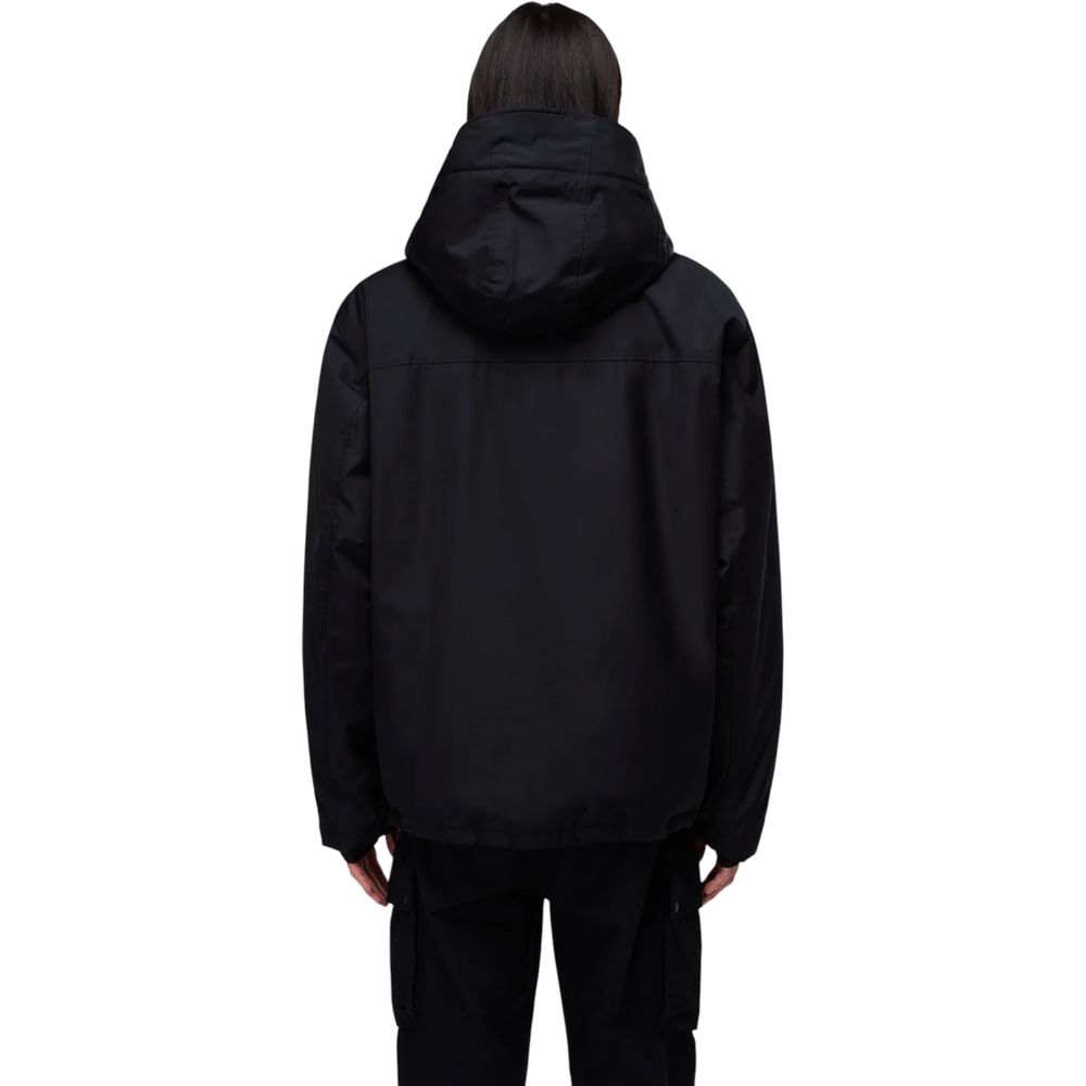 Napapijri Black Polyester Jackets & Coat