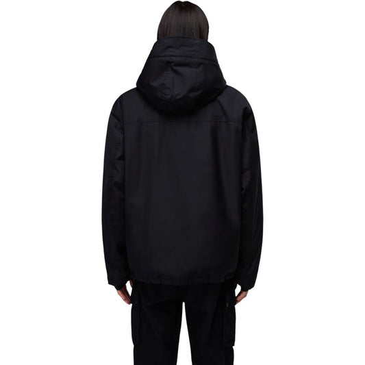 Napapijri Black Polyester Jackets & Coat