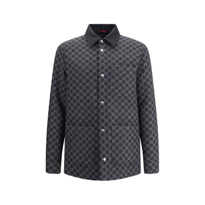 Gucci Wool Jacket with all-over GG monogram