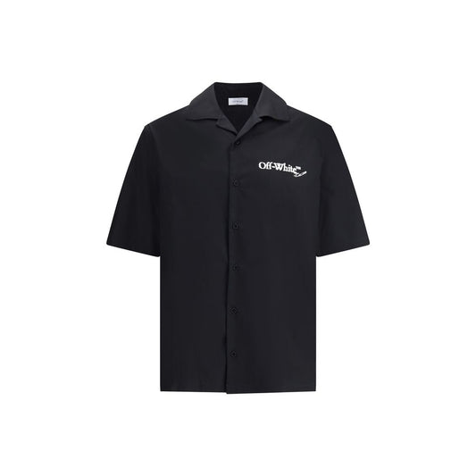 Off-White Bowling Shirt in Poplin