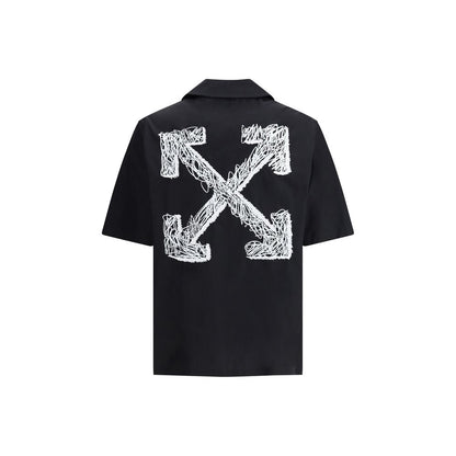 Off-White Bowling Shirt in Poplin