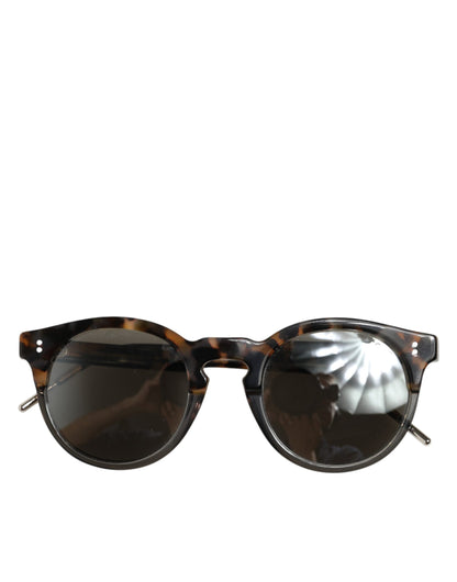 Dolce & Gabbana DG4334B Brown Tortoiseshell Round Frame Shades Sunglasses