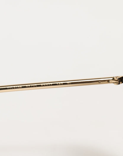 Dolce & Gabbana DG2198 Brown Leopard Print Gradient Round Sunglasses