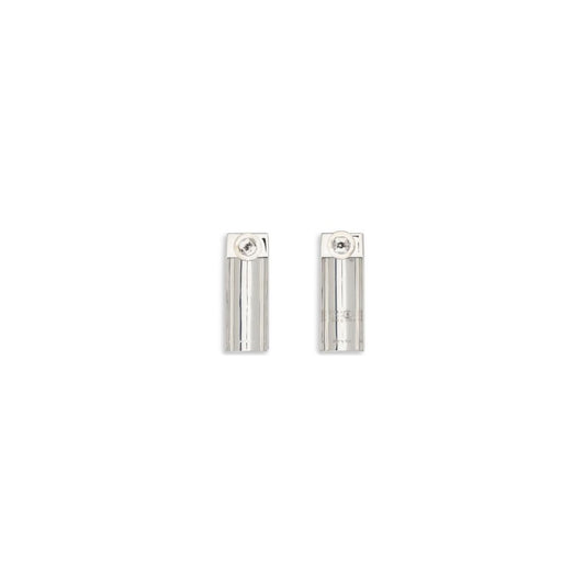 MM6 Silver Earrings