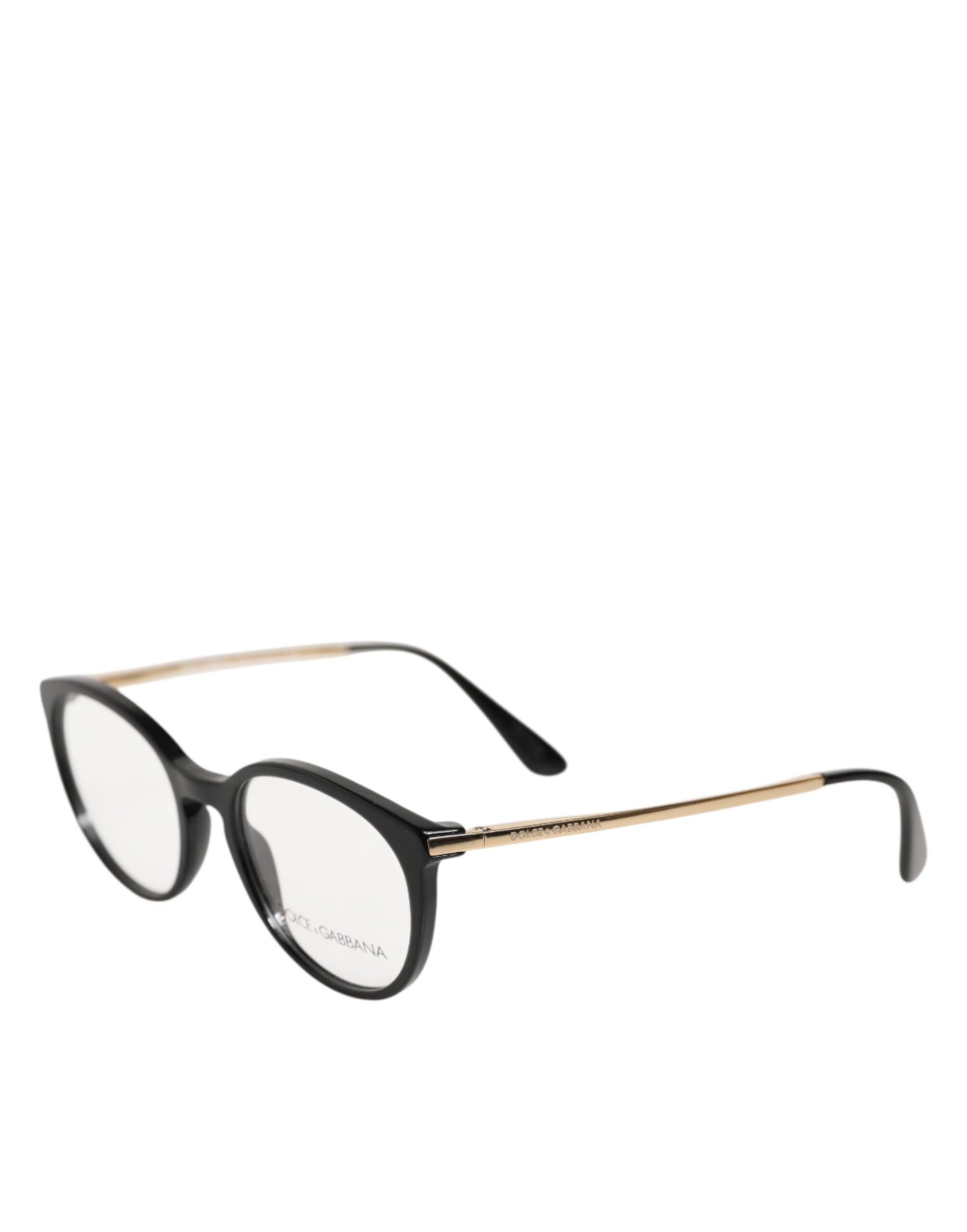 Dolce & Gabbana Black Acetate Cat Eye Frame Eyeglass Reading Glass