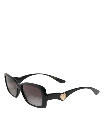 Dolce & Gabbana DG6152 Black Sacred HeartDevotion Square Frame Sunglasses