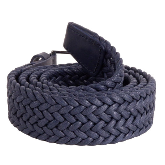 Harmont & Blaine Blue Fabric Belt