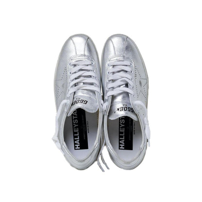 Golden Goose Gray Leather Sneaker