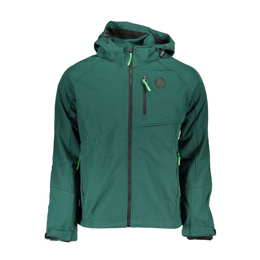 Gianmarco Venturi Green Polyester Jackets & Coat