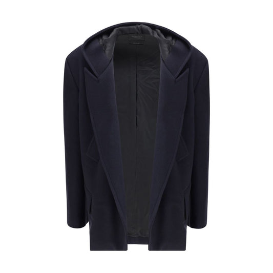 Balenciaga Hooded Short Coat