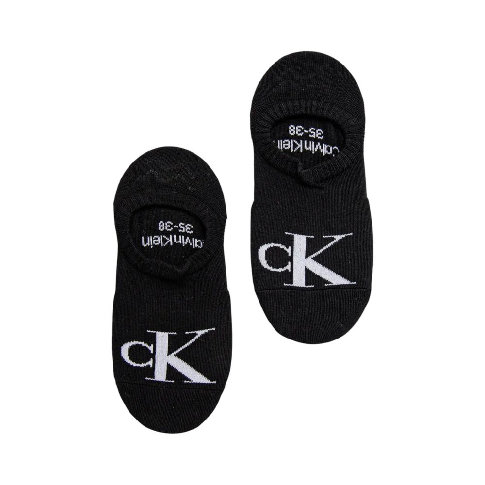 Calvin Klein Jeans Black Cotton Socks