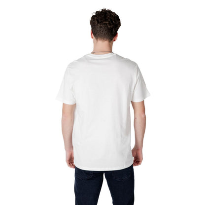 Armani Exchange White Cotton T-Shirt