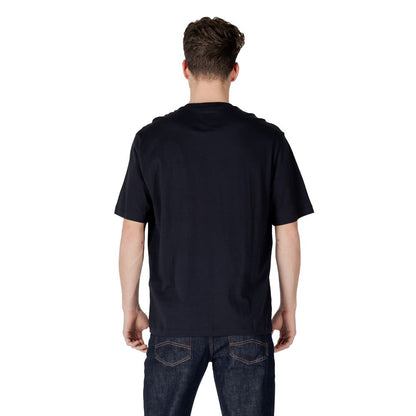 Armani Exchange Blue Cotton T-Shirt