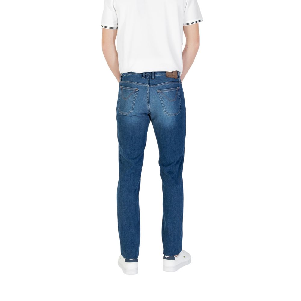 Jeckerson Blue Cotton Skinny Jeans