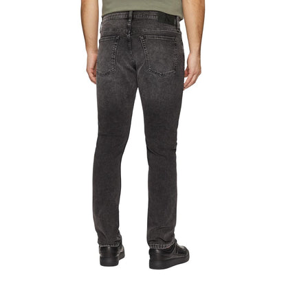 Calvin Klein Jeans Gray Cotton Skinny Jeans