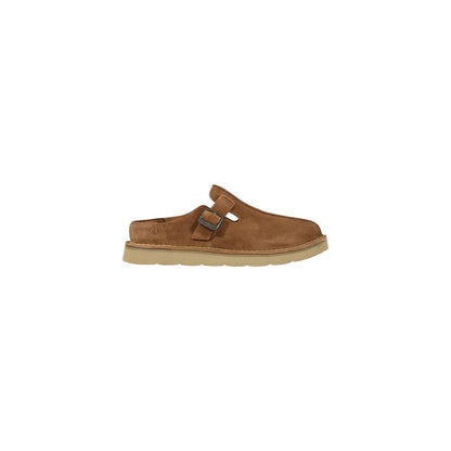 Clarks Beige Suede Leather Clog