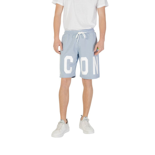 Icon Blue Cotton Bermuda