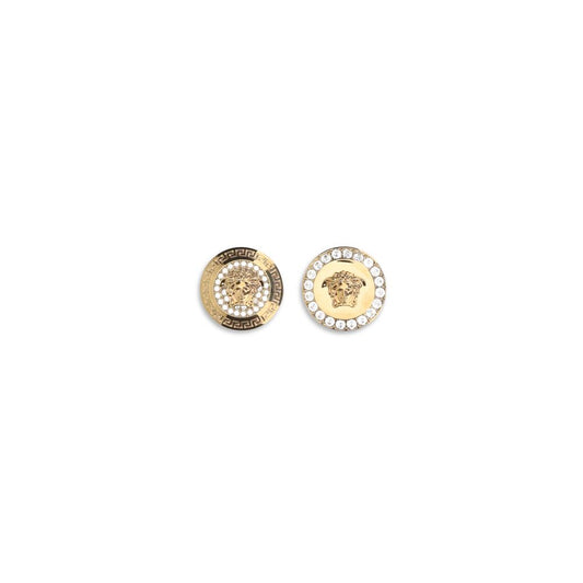 Versace Crystal Medusa Earrings