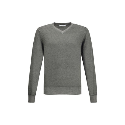Cruciani Gray Cashmere Cashmere Sweater