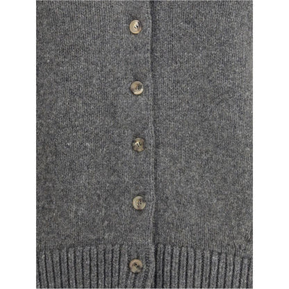 Khaite Gray Cashmere Cashmere Sweater