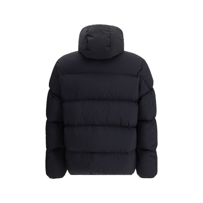 Moncler Black Polyamide Coat