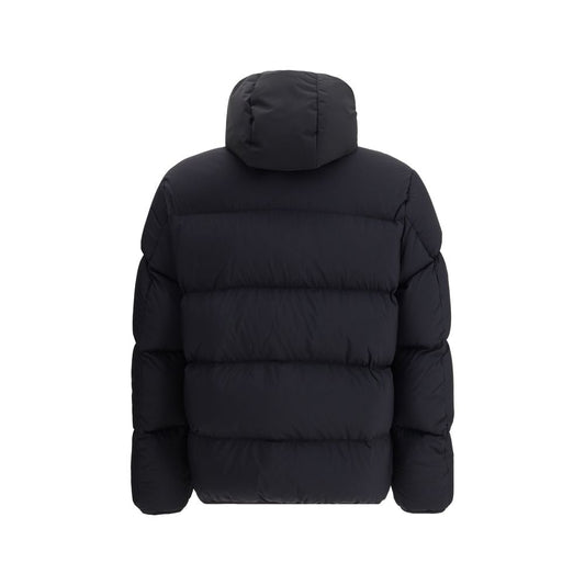 Moncler Black Polyamide Coat