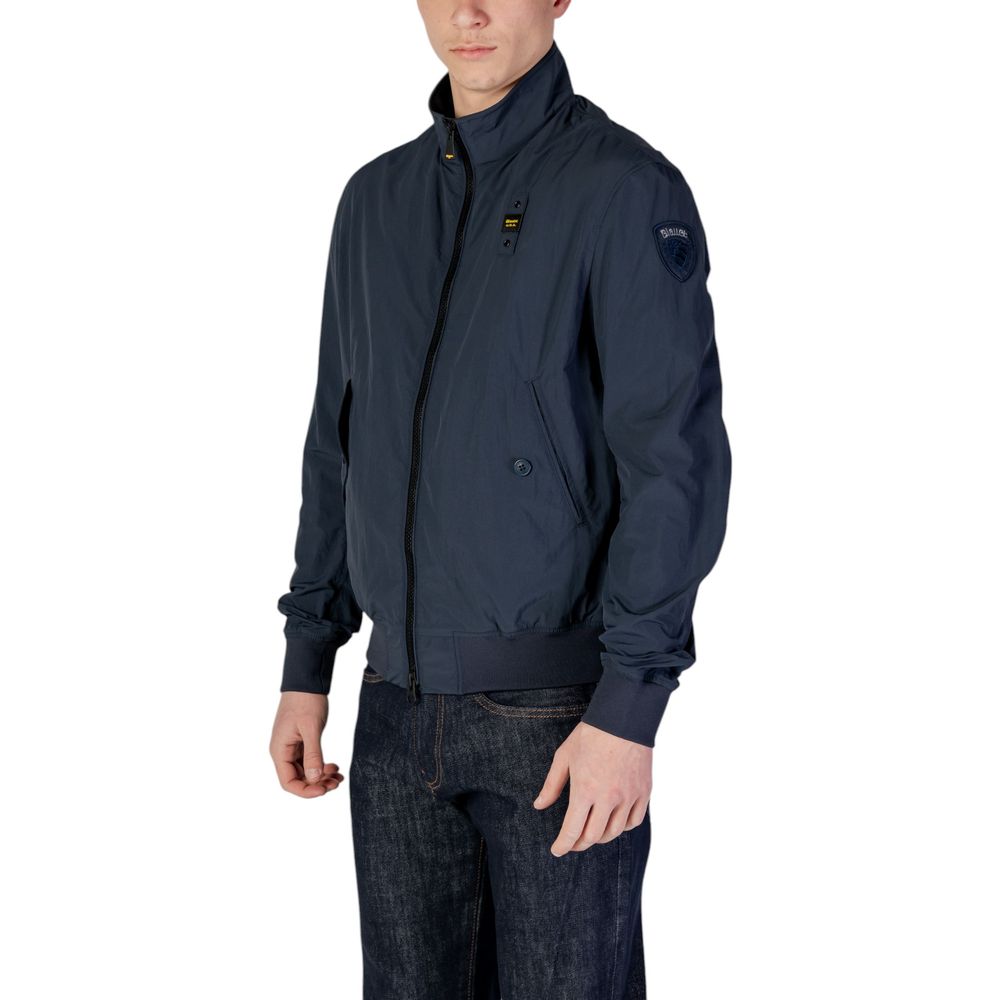 Blauer Blue Polyamide Jackets & Coat