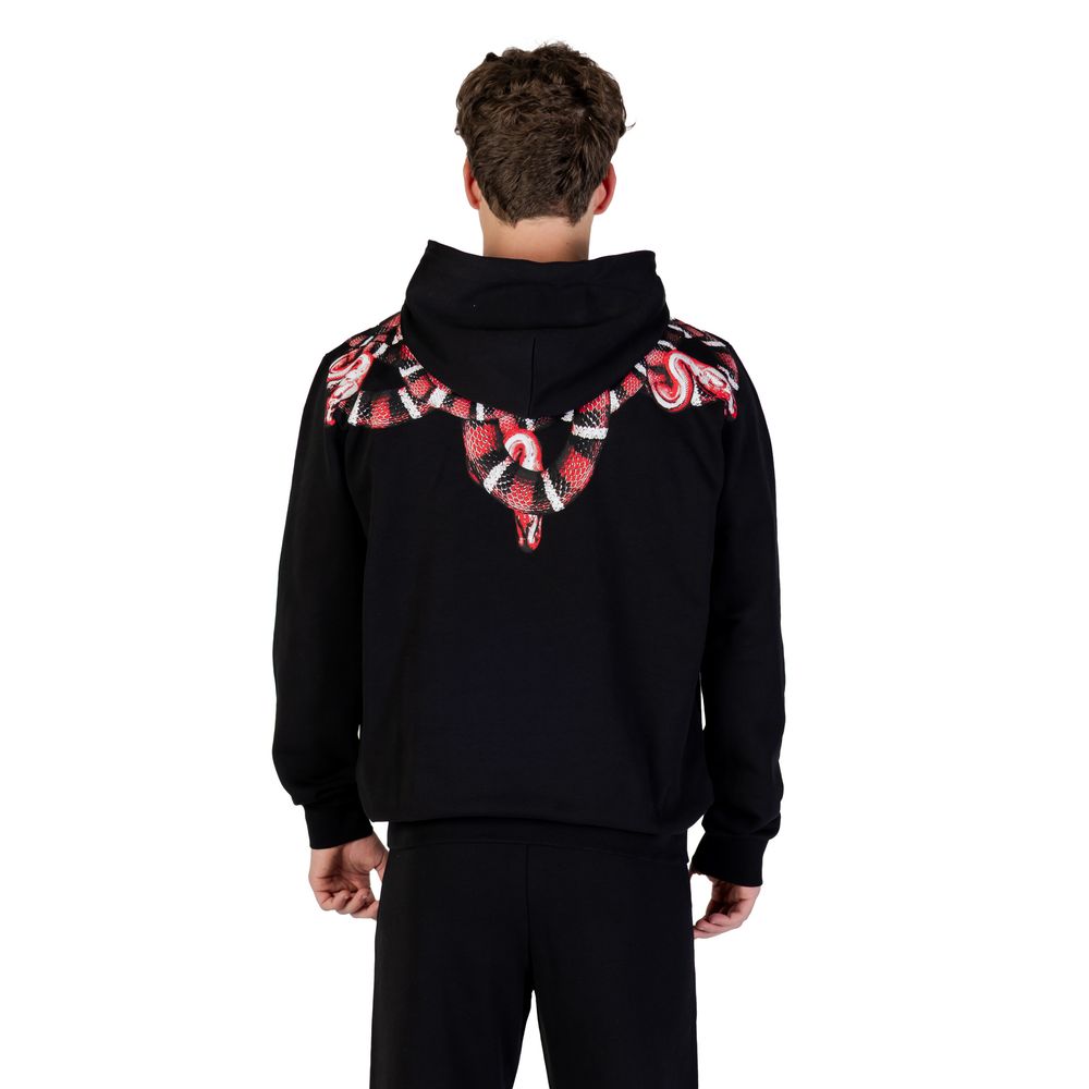 County of Milan Black Cotton Hoody