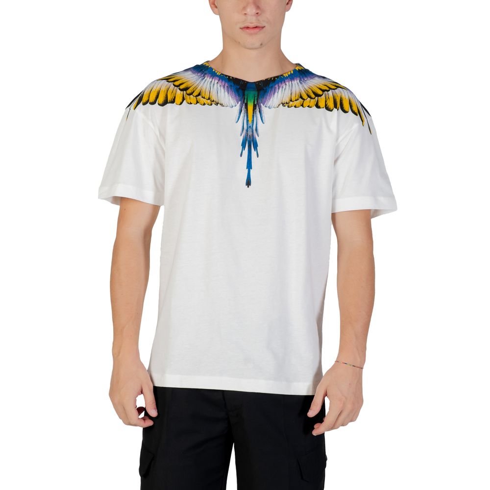 County of Milan White Cotton T-Shirt