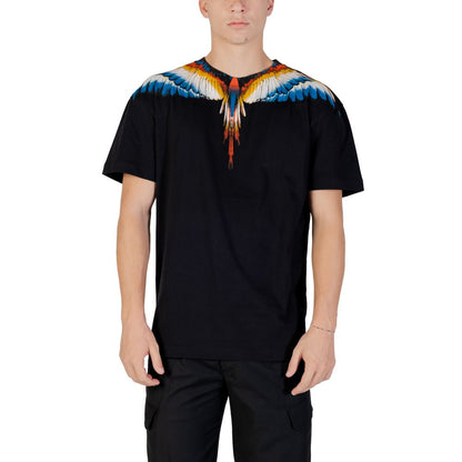 County of Milan Black Cotton T-Shirt