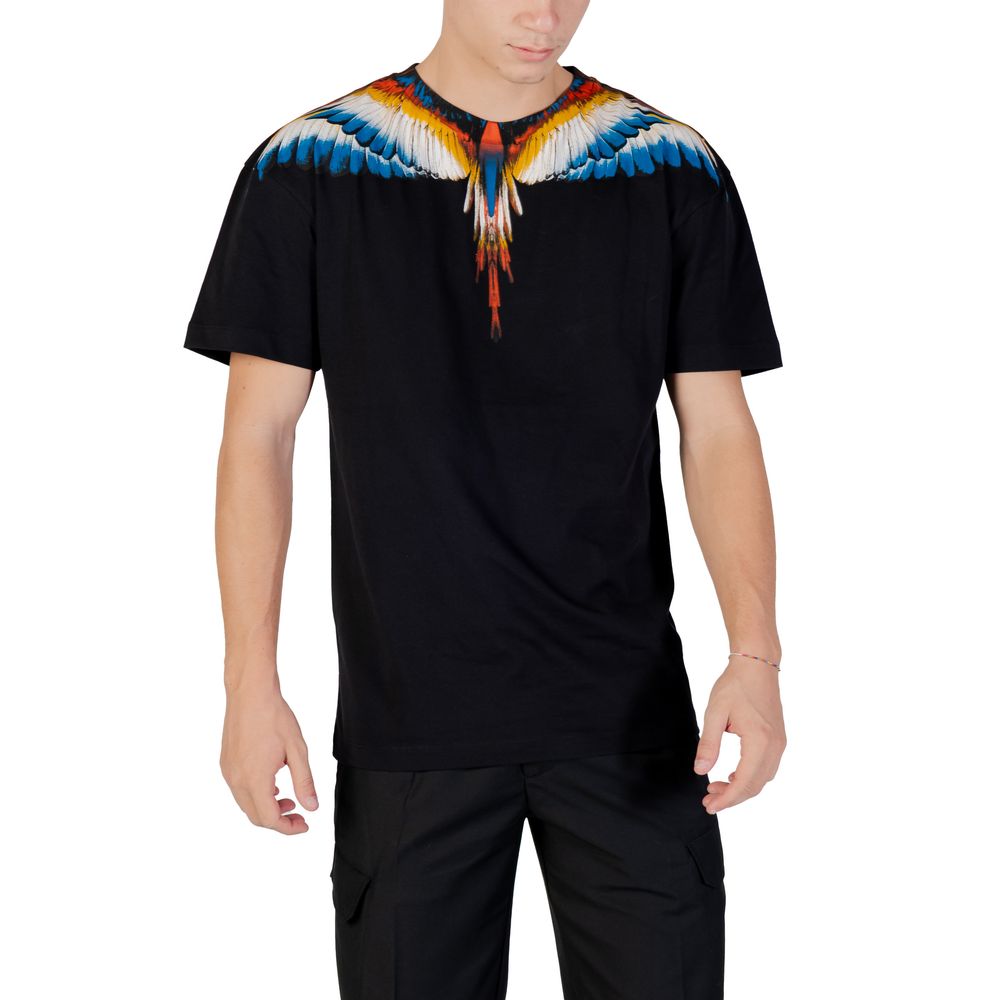 County of Milan Black Cotton T-Shirt