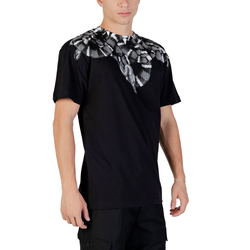 County of Milan Black Cotton T-Shirt