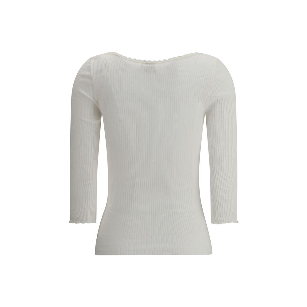 Chloé White Cotton Cardigan