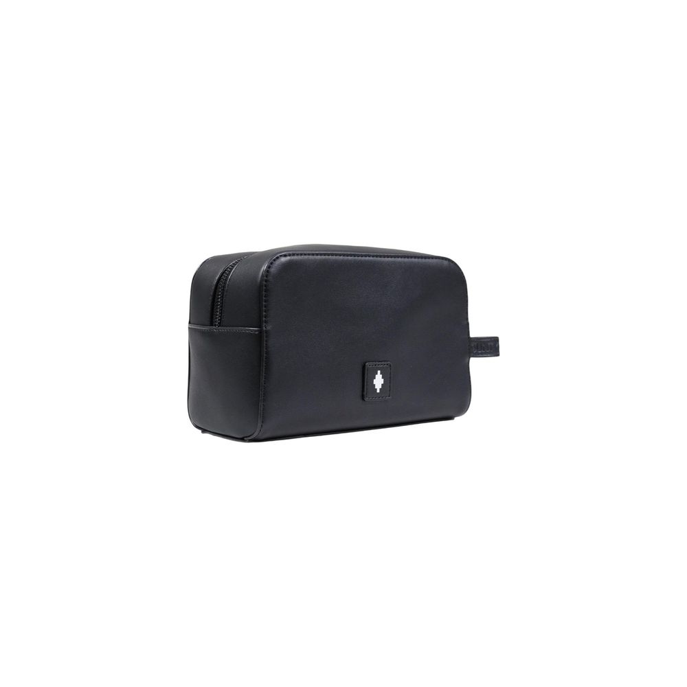 County of Milan Black Polyethylene Clutch Bag