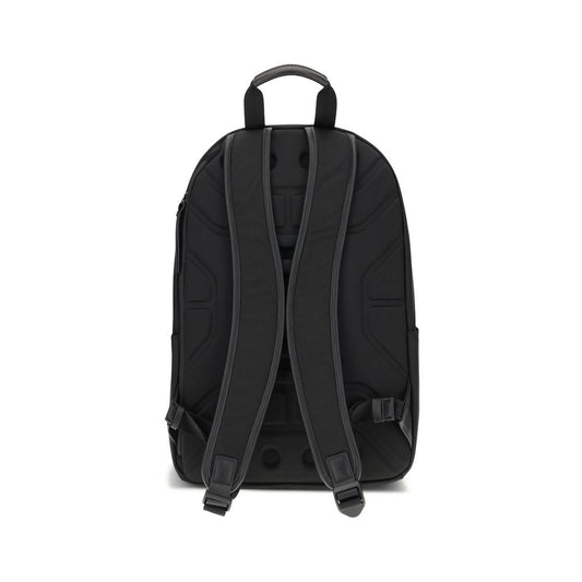 Premiata Black Nylon Backpack