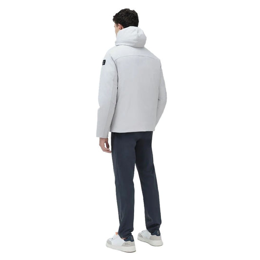 Suns Gray Polyester Jackets & Coat