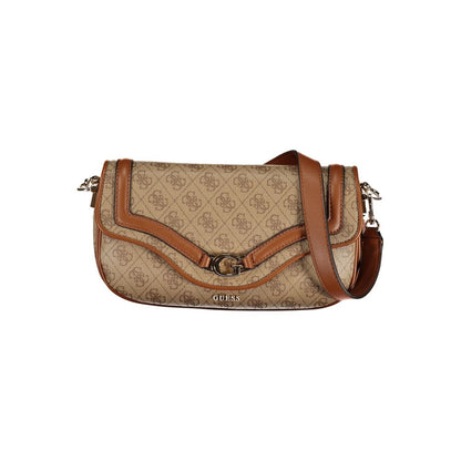 Guess Jeans Beige Polyethylene Handbag
