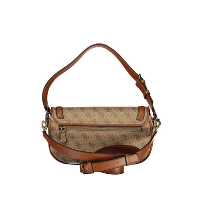 Guess Jeans Beige Polyethylene Handbag