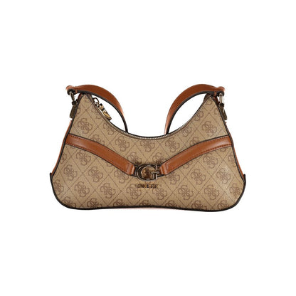 Guess Jeans Beige Polyethylene Handbag