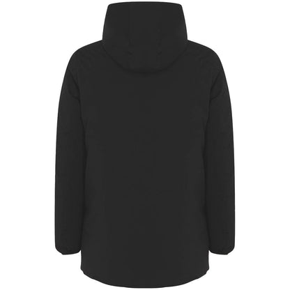 Suns Black Polyester Jackets & Coat