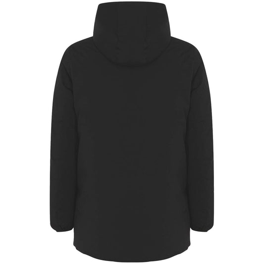 Suns Black Polyester Jackets & Coat