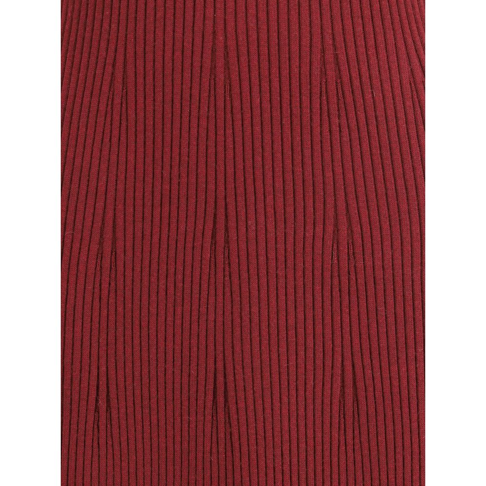 SA SU PHI Ribbed Cashmere Silk Sleeveless Long Dress
